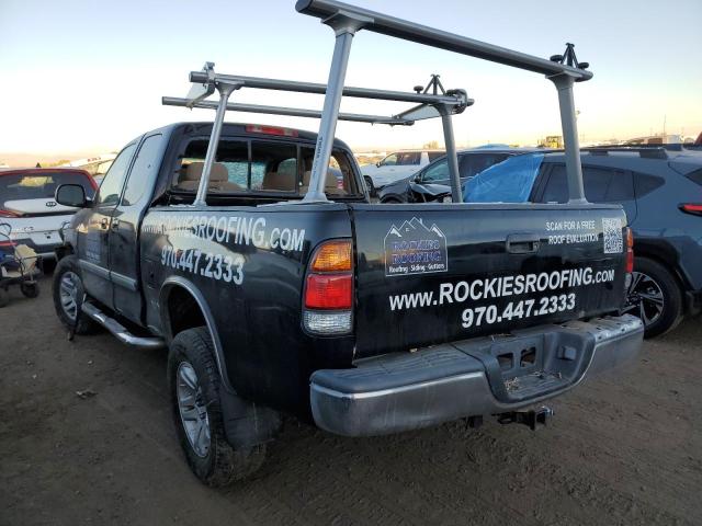 5TBBT44184S453143 - 2004 TOYOTA TUNDRA ACCESS CAB SR5 BLACK photo 2