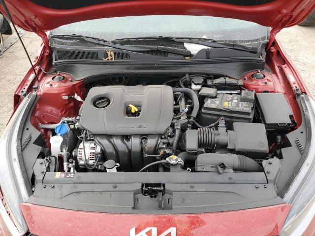 3KPF24AD1PE657064 - 2023 KIA FORTE LX RED photo 11