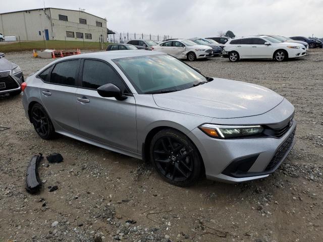 2HGFE2F50PH529207 - 2023 HONDA CIVIC SPORT ვერცხლისფერი ფოტო 4