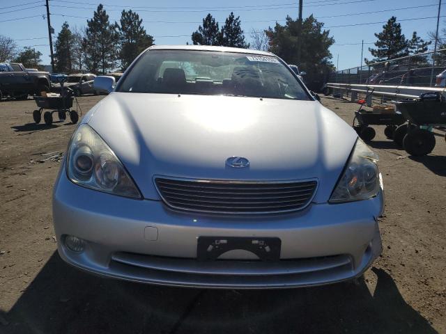 JTHBA30G265154076 - 2006 LEXUS ES 330 SILVER photo 5