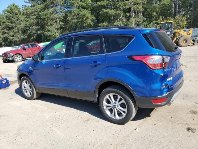 1FMCU9HD6JUC76346 - 2018 FORD ESCAPE SEL BLUE photo 2