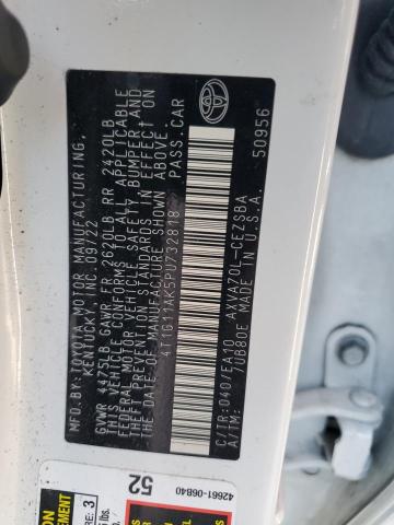 4T1G11AK5PU732818 - 2023 TOYOTA CAMRY SE NIGHT SHADE WHITE photo 13