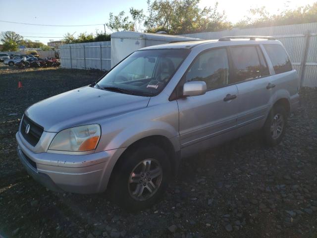 5FNYF18625B045725 - 2005 HONDA PILOT EXL GRAY photo 1