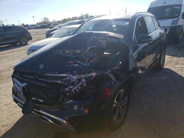 W1N0G8EB6MF990846 - 2021 MERCEDES-BENZ GLC 300 4MATIC BLACK photo 1