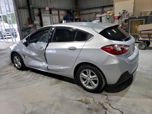 3G1BE6SM4HS544656 - 2017 CHEVROLET CRUZE LT SILVER photo 2