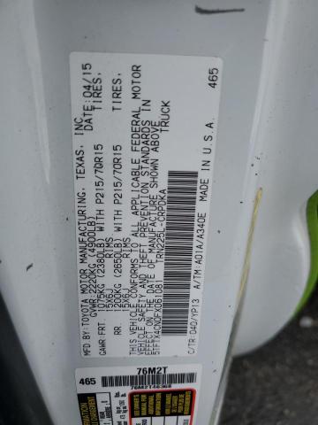 5TFTX4CN0FX061081 - 2015 TOYOTA TACOMA ACCESS CAB Жасыл фото 12