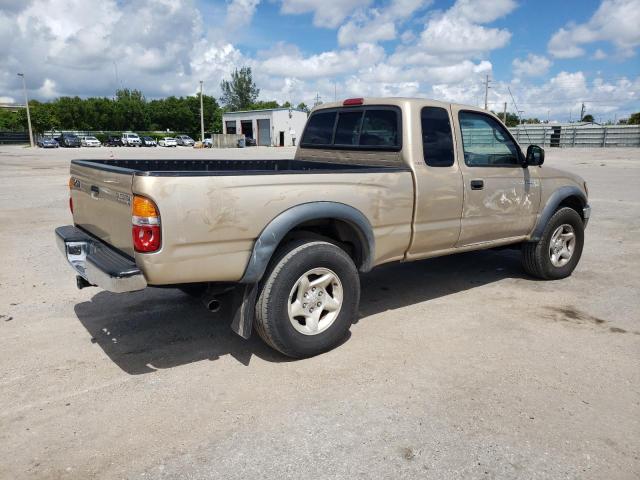 5TESN92N53Z224814 - 2003 TOYOTA TACOMA XTRACAB PRERUNNER 金色 照片 3