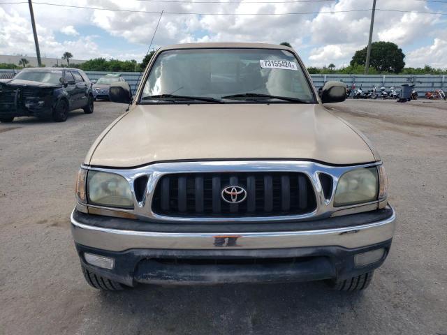 5TESN92N53Z224814 - 2003 TOYOTA TACOMA XTRACAB PRERUNNER 金色 照片 5