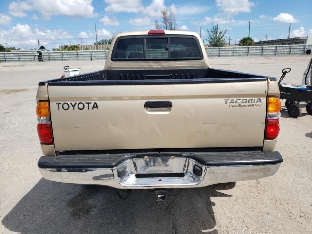 5TESN92N53Z224814 - 2003 TOYOTA TACOMA XTRACAB PRERUNNER 金色 照片 6