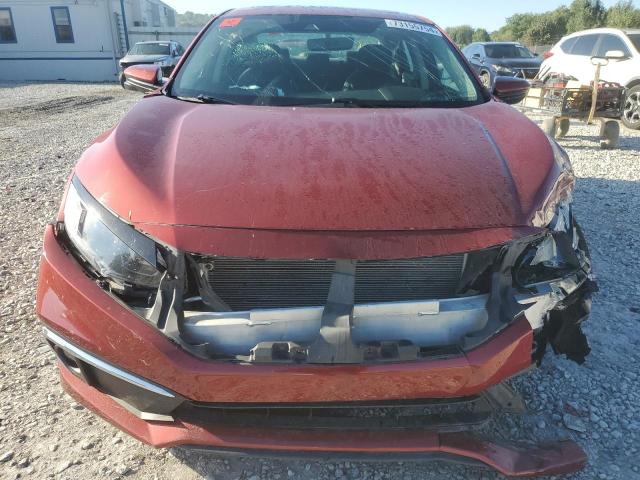 19XFC1F7XLE023535 - 2020 HONDA CIVIC EXL წითელი ფოტო 5