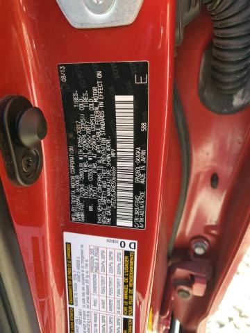 JTEZU5JRXE5064669 - 2014 TOYOTA 4RUNNER SR5 RED photo 13