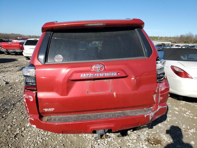 JTEZU5JRXE5064669 - 2014 TOYOTA 4RUNNER SR5 RED photo 6