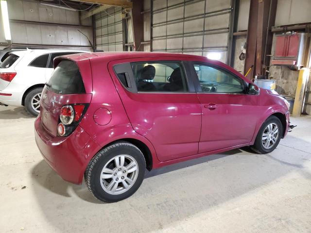 1G1JC6SG3E4127181 - 2014 CHEVROLET SONIC LT PINK photo 3