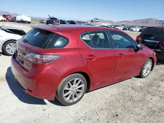 JTHKD5BH0B2029212 - 2011 LEXUS CT 200 MAROON photo 3