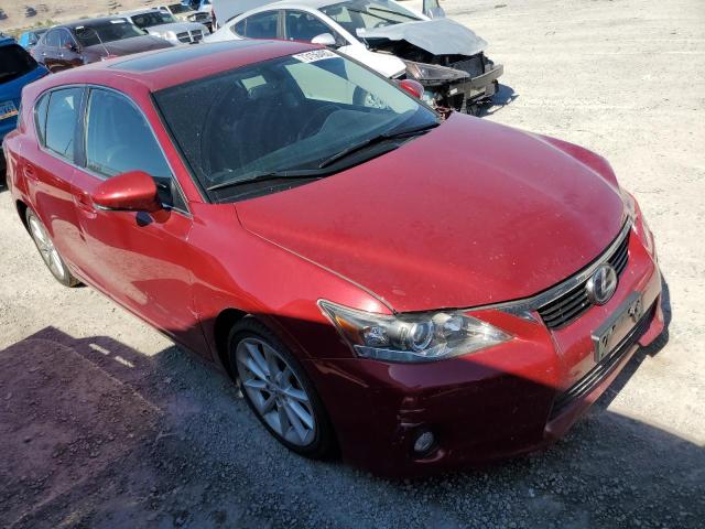 JTHKD5BH0B2029212 - 2011 LEXUS CT 200 MAROON photo 4