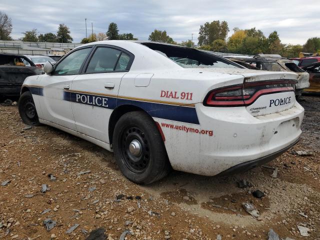 2C3CDXKTXKH743009 - 2019 DODGE CHARGER POLICE WHITE photo 2