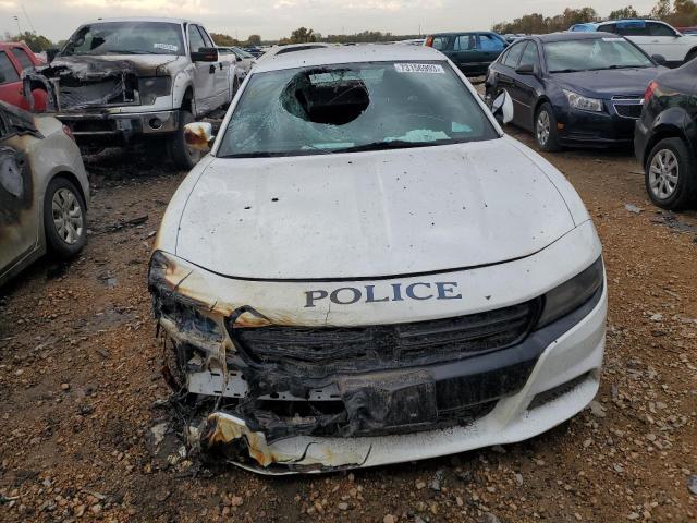 2C3CDXKTXKH743009 - 2019 DODGE CHARGER POLICE WHITE photo 5