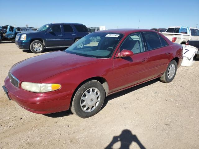 2G4WS52J631172996 - 2003 BUICK CENTURY CUSTOM RED photo 1