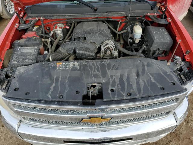 1GCRKREA0DZ116548 - 2013 CHEVROLET SILVERADO K1500 LS RED photo 11