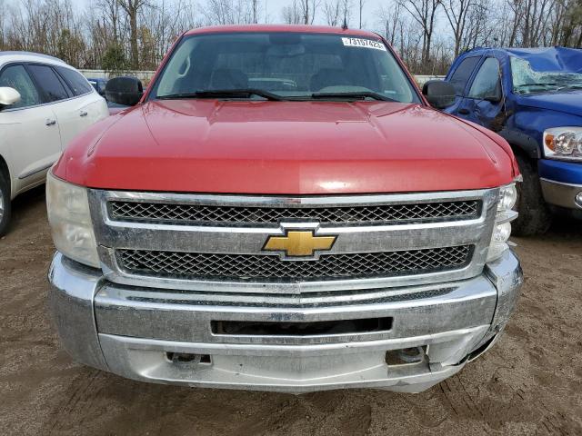 1GCRKREA0DZ116548 - 2013 CHEVROLET SILVERADO K1500 LS RED photo 5