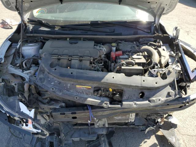 3N1AB7APXKY359998 - 2019 NISSAN SENTRA S SILVER photo 11