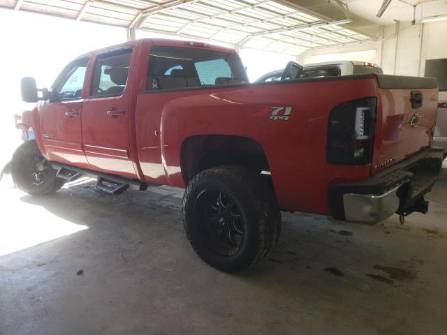 1GC1KYC89BF260718 - 2011 CHEVROLET SILVERADO K2500 HEAVY DUTY LTZ RED photo 2