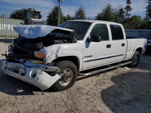 1GTGK23U34F187045 - 2004 GMC SIERRA K2500 CREW CAB WHITE photo 1