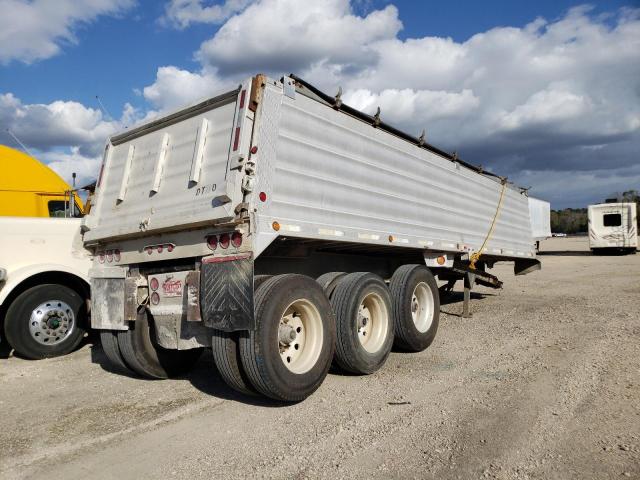 48X1E303X81005729 - 2008 DUMP TRAILER SILVER photo 4