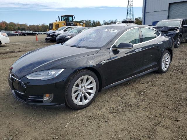 5YJSA1S16EFP38296 - 2014 TESLA MODEL S Սև լուսանկար 1