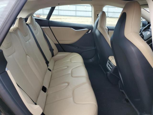 5YJSA1S16EFP38296 - 2014 TESLA MODEL S Սև լուսանկար 10
