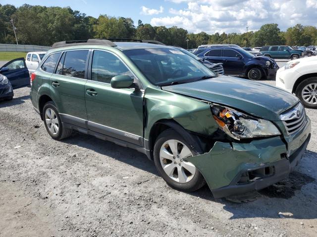 4S4BRBCC5B3357977 - 2011 SUBARU OUTBACK 2.5I PREMIUM GREEN photo 4