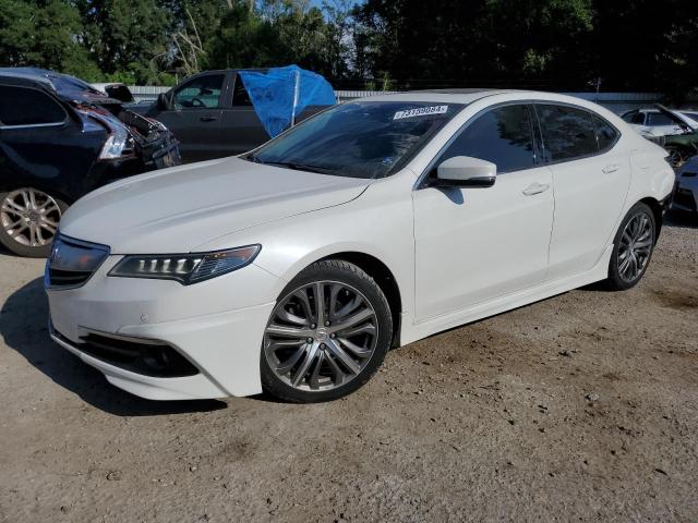 19UUB2F71FA000203 - 2015 ACURA TLX ADVANCE WHITE photo 1