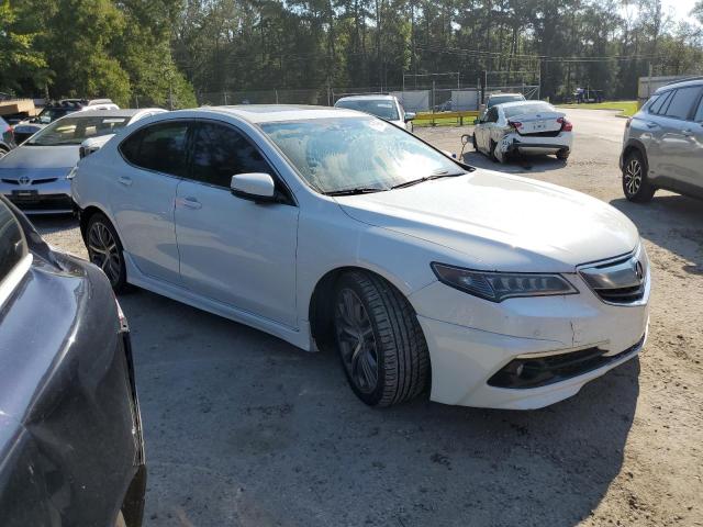 19UUB2F71FA000203 - 2015 ACURA TLX ADVANCE WHITE photo 4