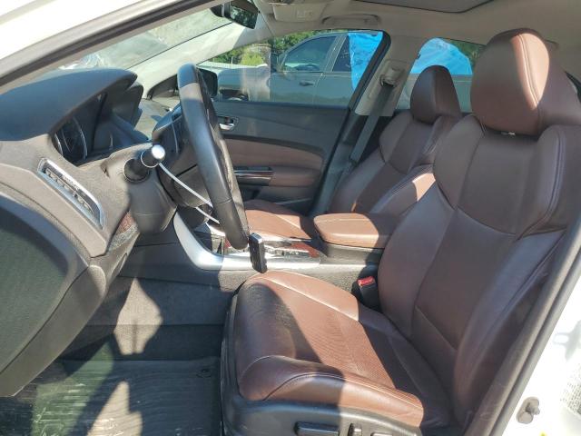 19UUB2F71FA000203 - 2015 ACURA TLX ADVANCE WHITE photo 7