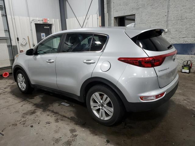 KNDPM3AC1K7562223 - 2019 KIA SPORTAGE L SILVER photo 2