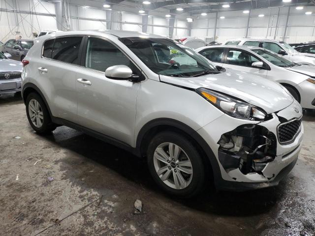 KNDPM3AC1K7562223 - 2019 KIA SPORTAGE L SILVER photo 4