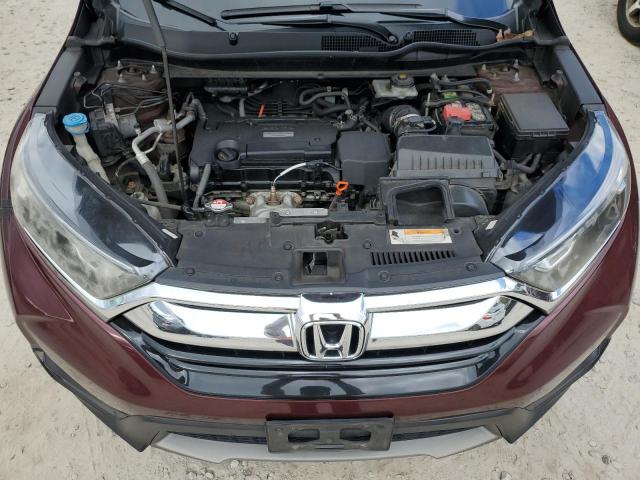 2HKRW6H3XHH207503 - 2017 HONDA CR-V LX MAROON photo 12