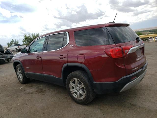 1GKKNRLA1JZ113511 - 2018 GMC ACADIA SLE BURGUNDY photo 2