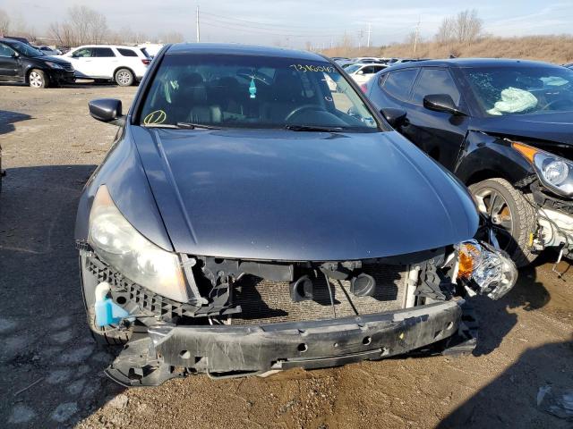 1HGCP2F87CA112084 - 2012 HONDA ACCORD EXL GRAY photo 5