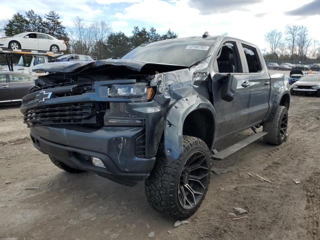 1GCUYEEDXMZ379531 - 2021 CHEVROLET SILVERADO K1500 RST GRAY photo 1