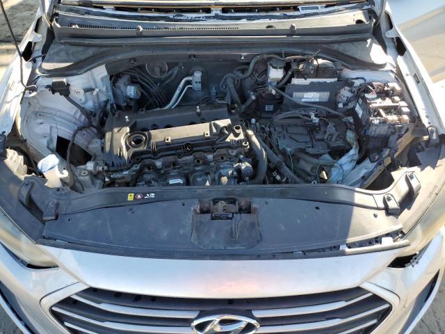 5NPD84LF9JH242114 - 2018 HYUNDAI ELANTRA SEL SILVER photo 11