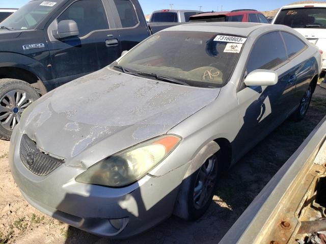 4T1CE30P04U839170 - 2004 TOYOTA CAMRY SOLA SE SILVER photo 1