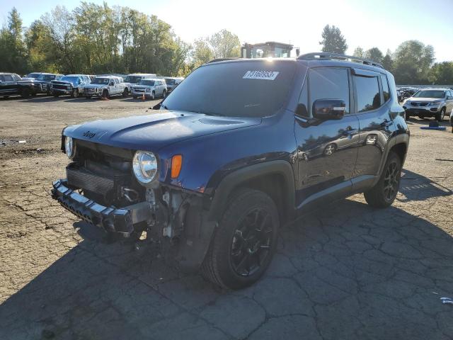 ZACNJBBB0KPK69204 - 2019 JEEP RENEGADE LATITUDE BLUE photo 1