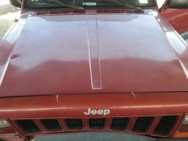 1J4FF68S6XL588961 - 1999 JEEP CHEROKEE SPORT RED photo 11