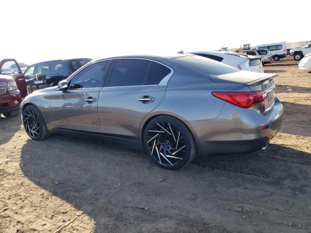 JN1BV7AP3FM331609 - 2015 INFINITI Q50 BASE GRAY photo 2