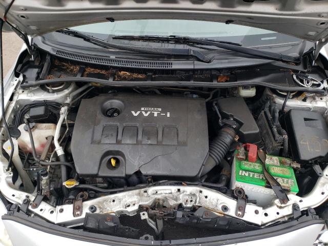 JTDBL40E49J026062 - 2009 TOYOTA COROLLA BASE SILVER photo 11