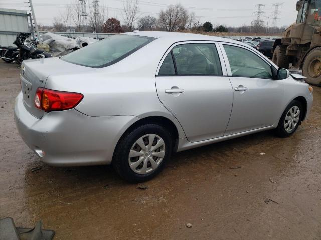 JTDBL40E49J026062 - 2009 TOYOTA COROLLA BASE SILVER photo 3