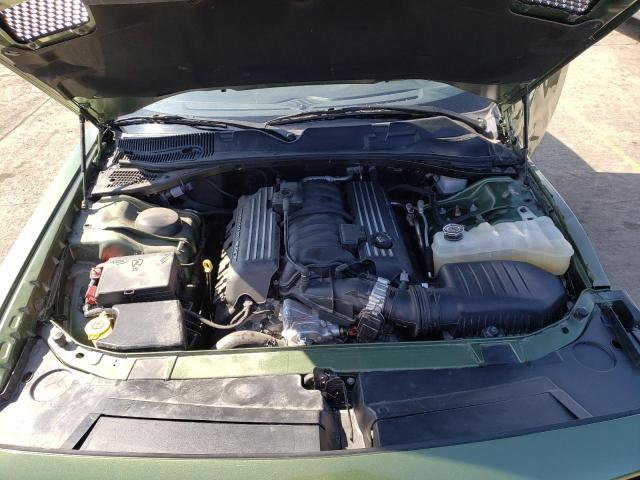 2C3CDZFJ7NH164892 - 2022 DODGE CHALLENGER R/T SCAT PACK GREEN photo 11