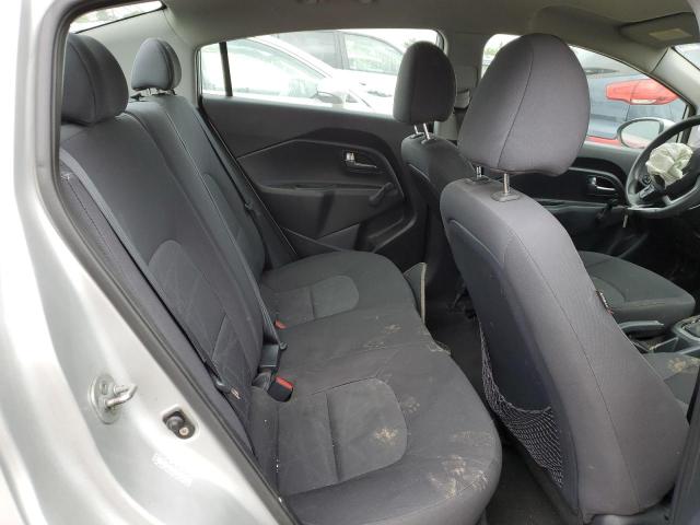 KNADM4A33C6075957 - 2012 KIA RIO LX SILVER photo 10