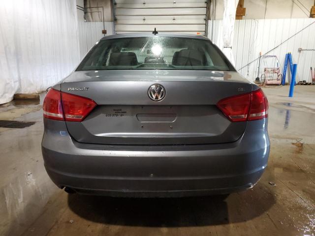 1VWBP7A33DC074472 - 2013 VOLKSWAGEN PASSAT SE GRAY photo 6